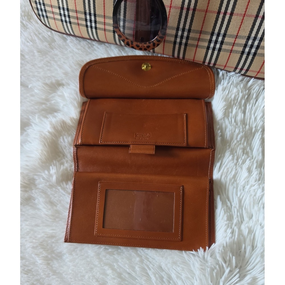 Vintage Dooney & Bourke Pebbled Leather Wallet – Made in USA - Picture 6 of 11